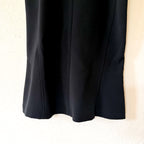 D&G Dolce & Gabbana Authentic Archival Black Bodycon Trumpet Dress | 26/XS