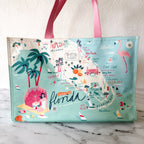 Spartina 449 Greetings From Florida Market Tote Bag