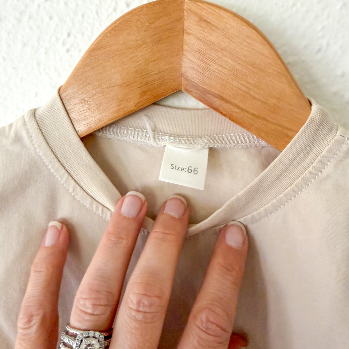 Unbranded Neutral Tan Brown Oversized Color Block Short Sleeve T-Shirt Bodysuit | 3-6m