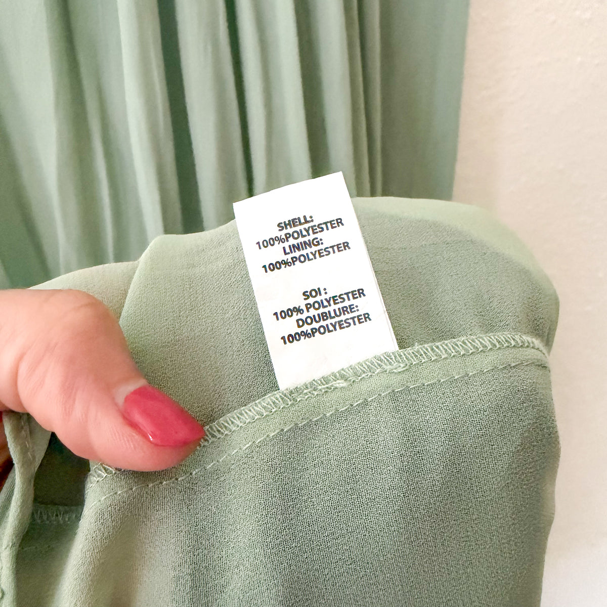 Ramy Brook New York Bambi Sleeveless Greecian Dress in Sage & Navy | XS