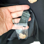 Lioness Black Double Breasted Blazer Jacket | XS
