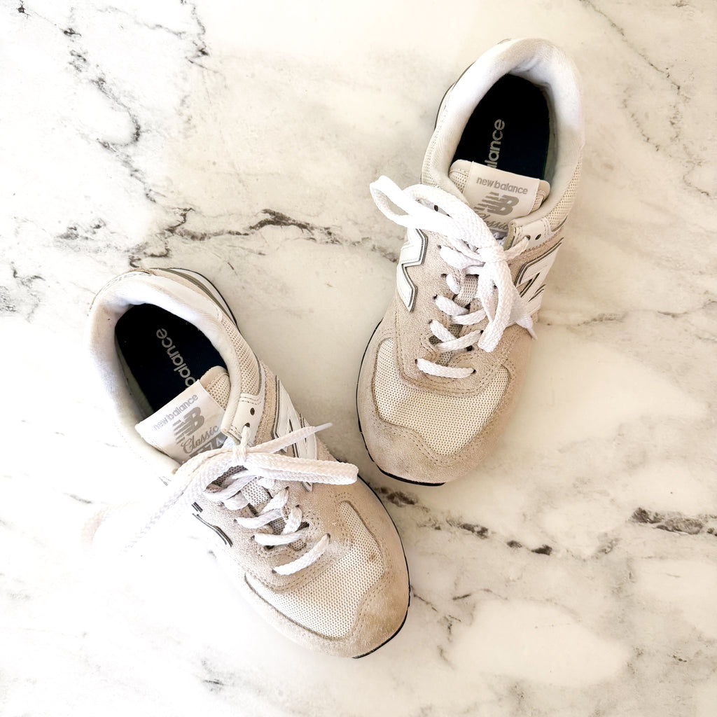 New Balance Classics 574 in Nimbus Cloud/New Balance White | 7