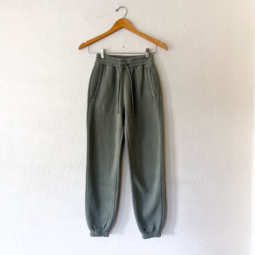 Abercombie & Fitch Sunday Sweatpant Jogger in Ocean Green | XXS