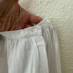 J.Crew Beach Cotton Button Waist Midi Skirt Sarong | XXS