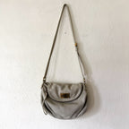Marc by Marc Jacobs Classic Q Natasha Leather Crossbody Bag in Sage Green