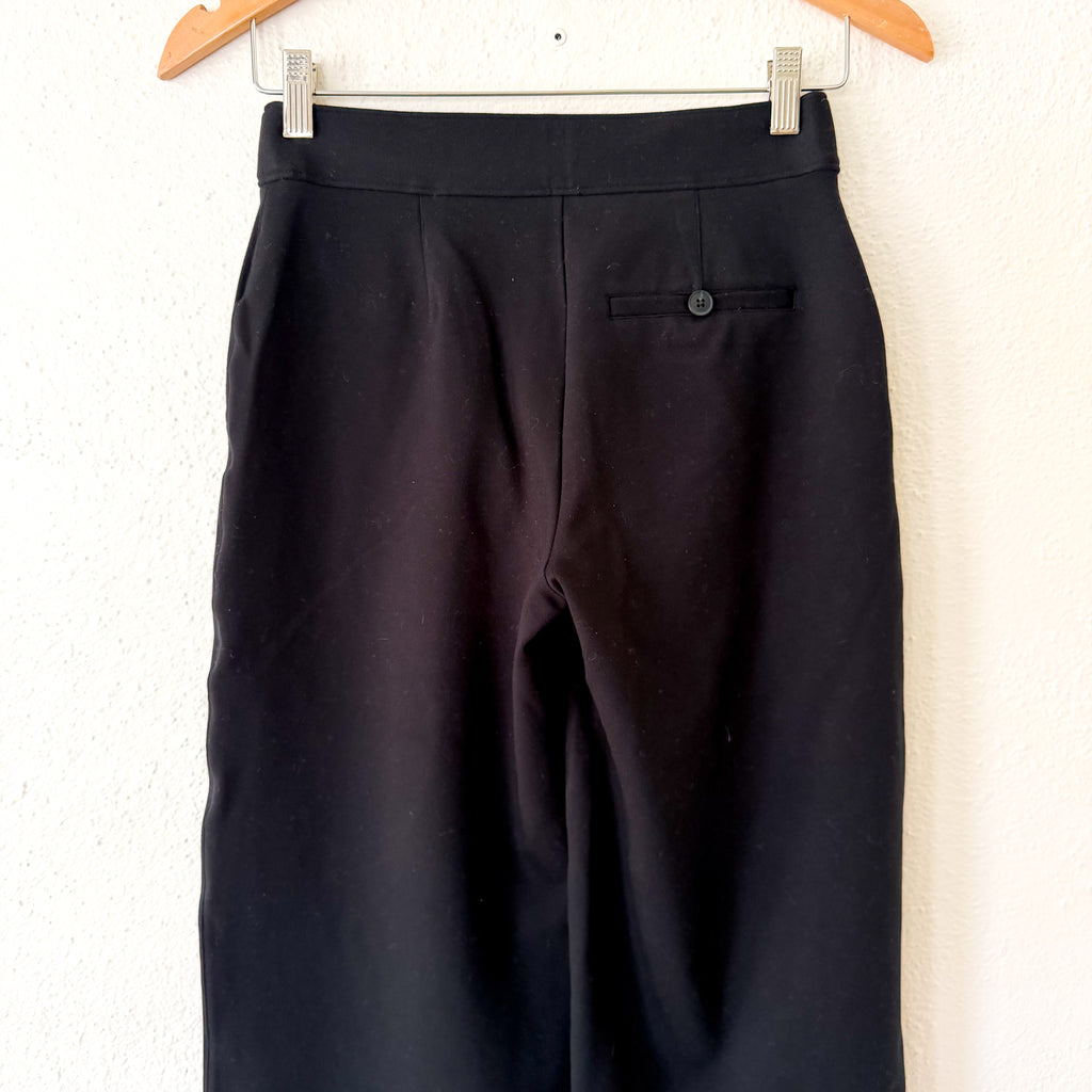 SPANX Black Supersmooth™ PerfectFit Ponte Wide Leg Petite Pant | XSP