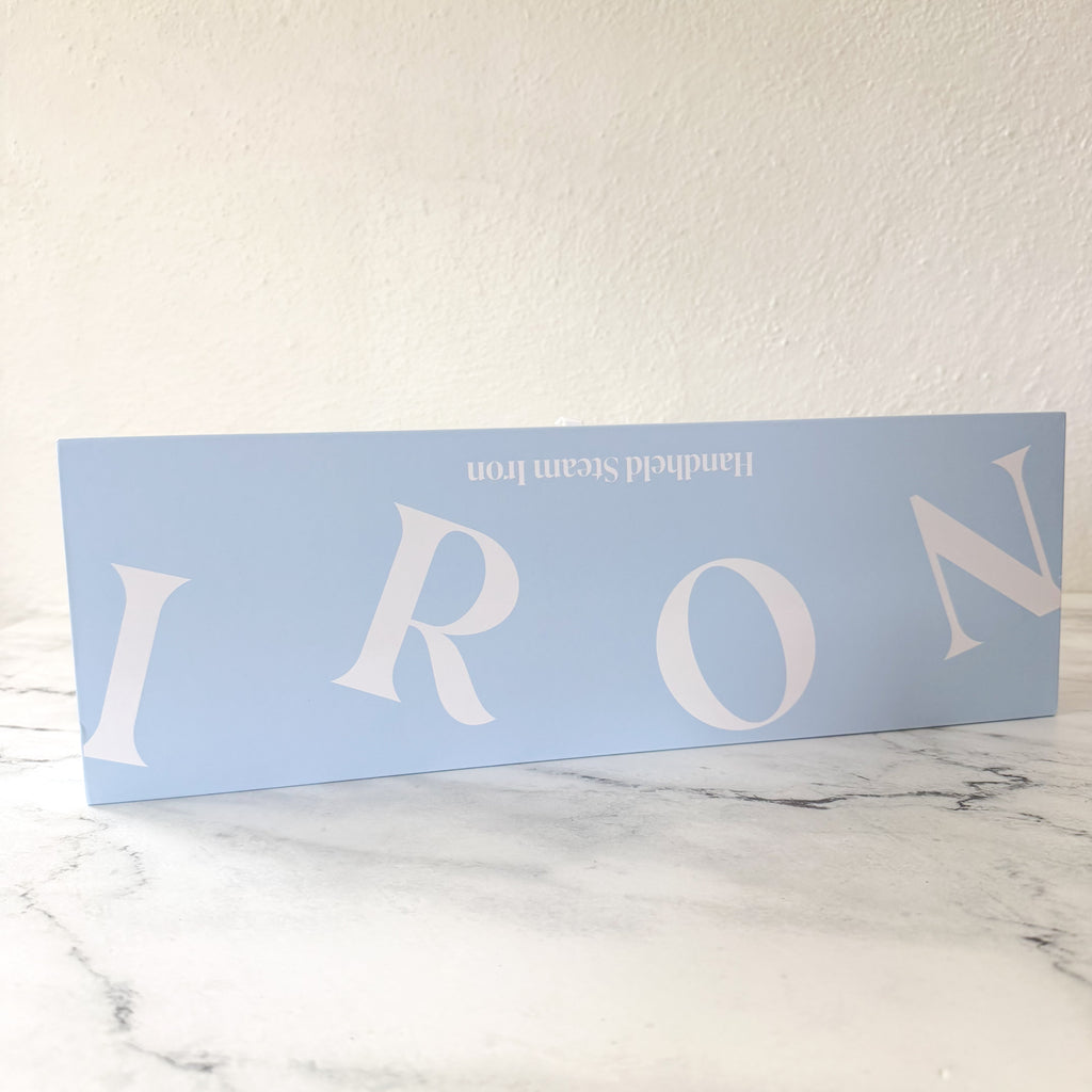 Nori "The Nori Press" White Handheld Steam Iron