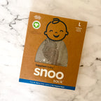 Happiest Baby Organic Cotton Snoo Sack in Grey Stars | Large (4-6m)