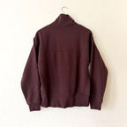 Zella Funnel Neck Pullover Sweatshirt in Brown Mole | XS