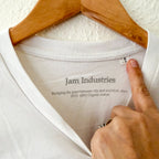 Jam Industries Après Ski Season Organic Cotton White Long Sleeve T-Shirt | XS