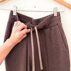 Varley Double Soft The Wide Leg 30" Pant in Coffee Bean Marl | XXS