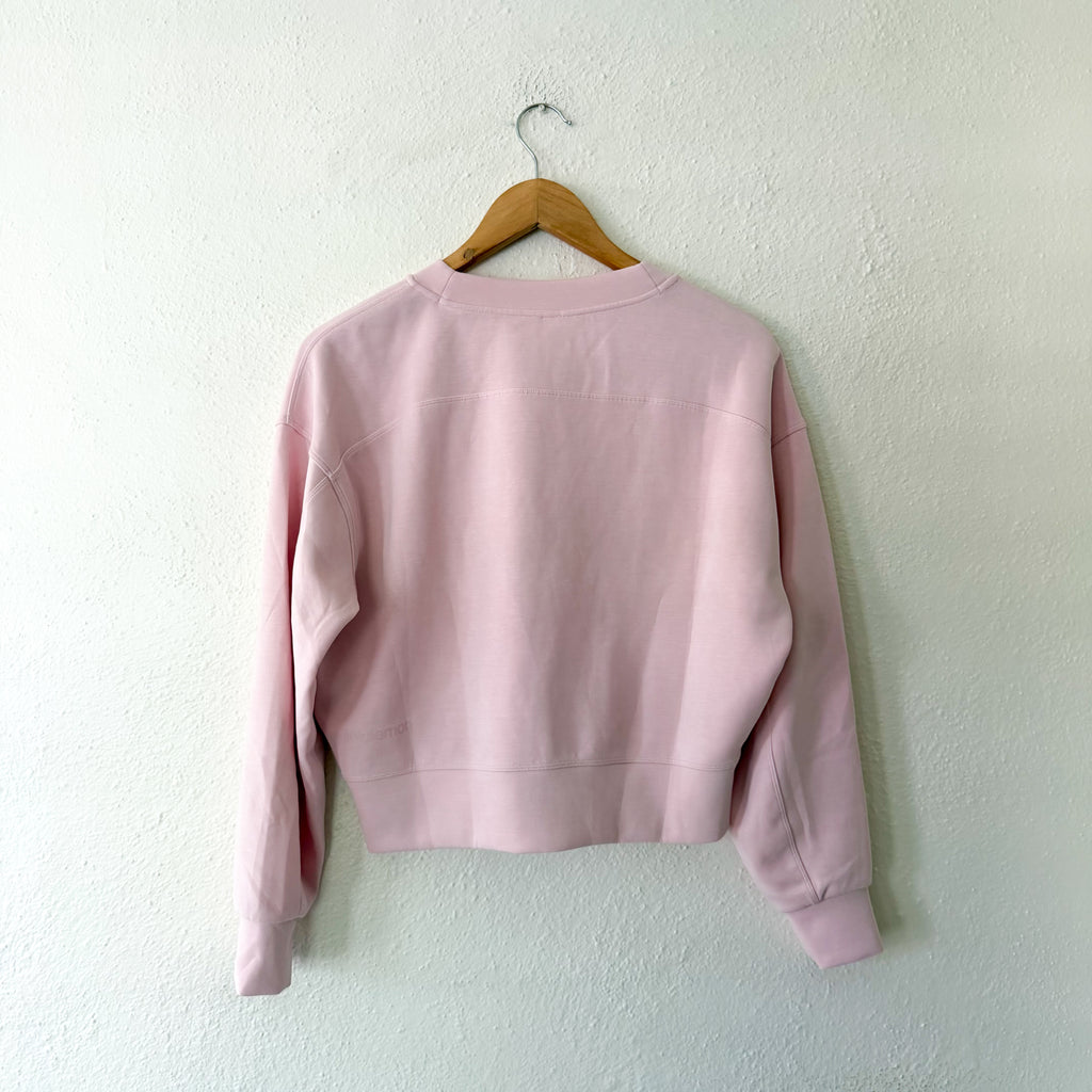 Lululemon Softstreame Perfectly Oversized Crewneck Pullover Sweatshirt in Soft Pink | 2