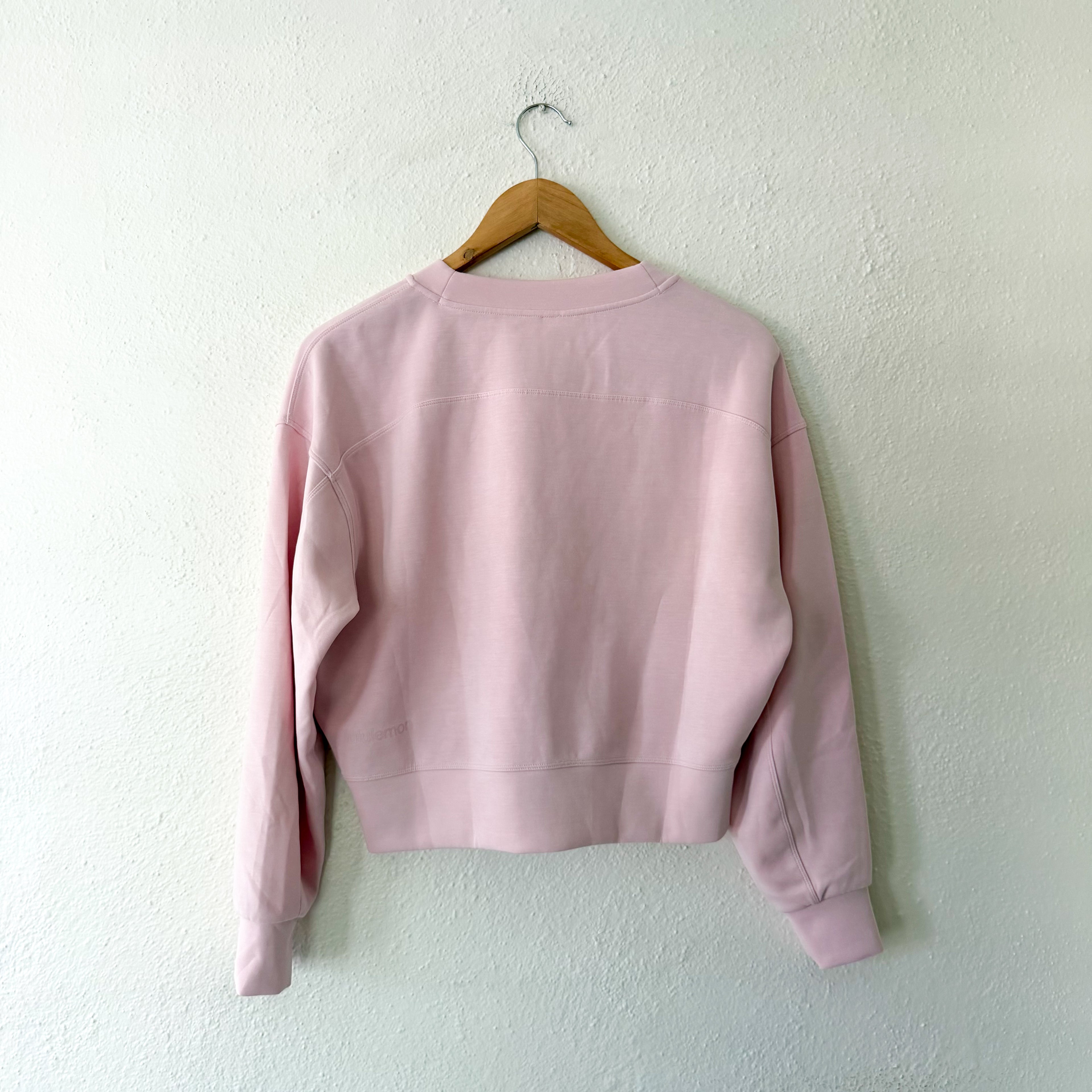 Lululemon Softstreame Perfectly Oversized Crewneck Pullover Sweatshirt in Soft Pink | 2