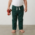 Adventurewear 360 Boys Emerald Green Drawstring Chino Pants | 2T