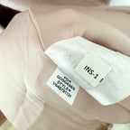 Vince Alpaca Mohair Blend Longline Belted Trench Coat in Dusty Blush Pink | XS