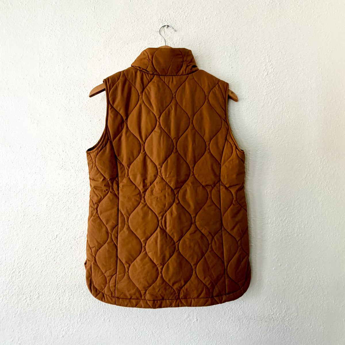 Lands' End Women's Feather Free Insulated Vest in Canyon Camel | XS
