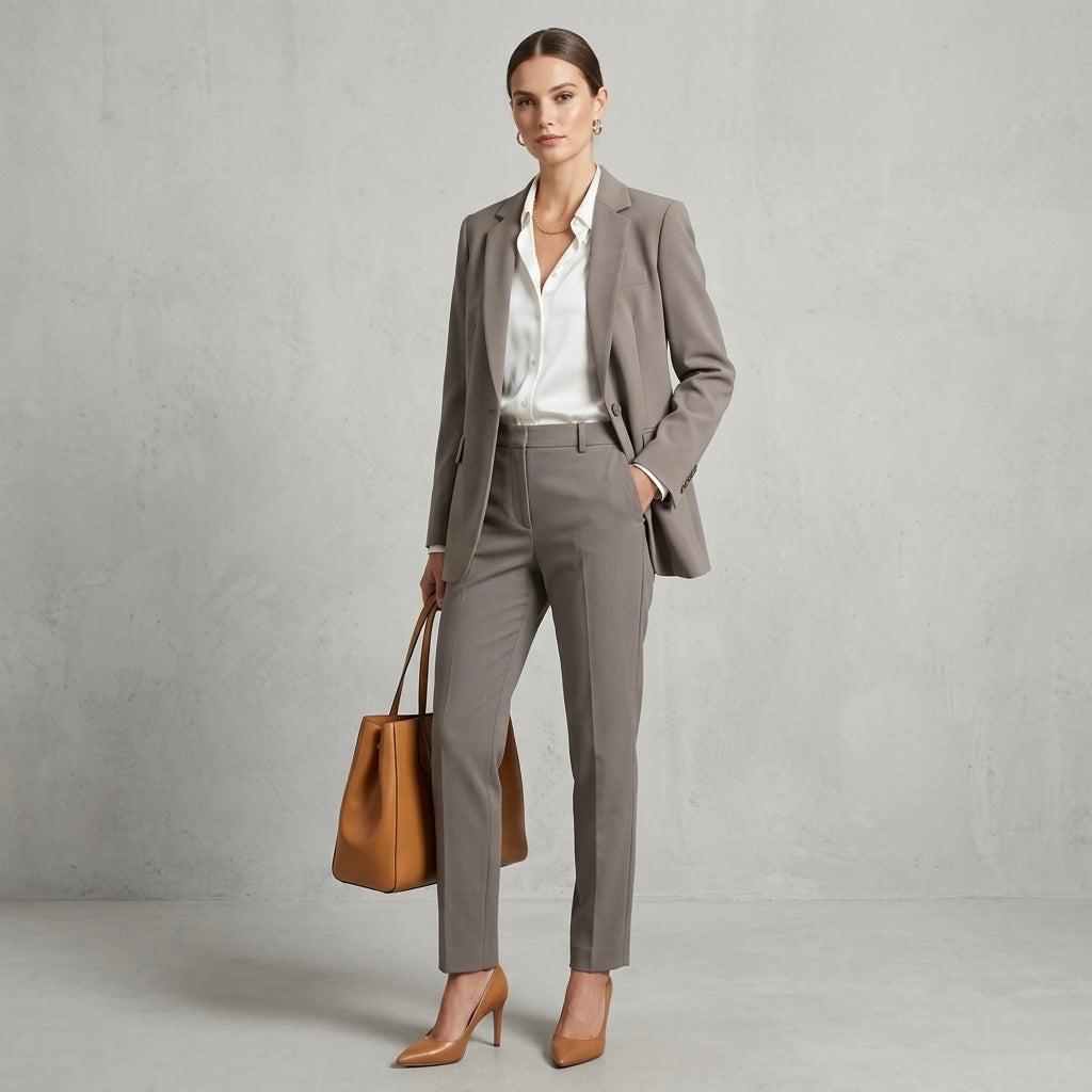 MICHAEL Michael Kors Chestnut Crepe Blazer | 0