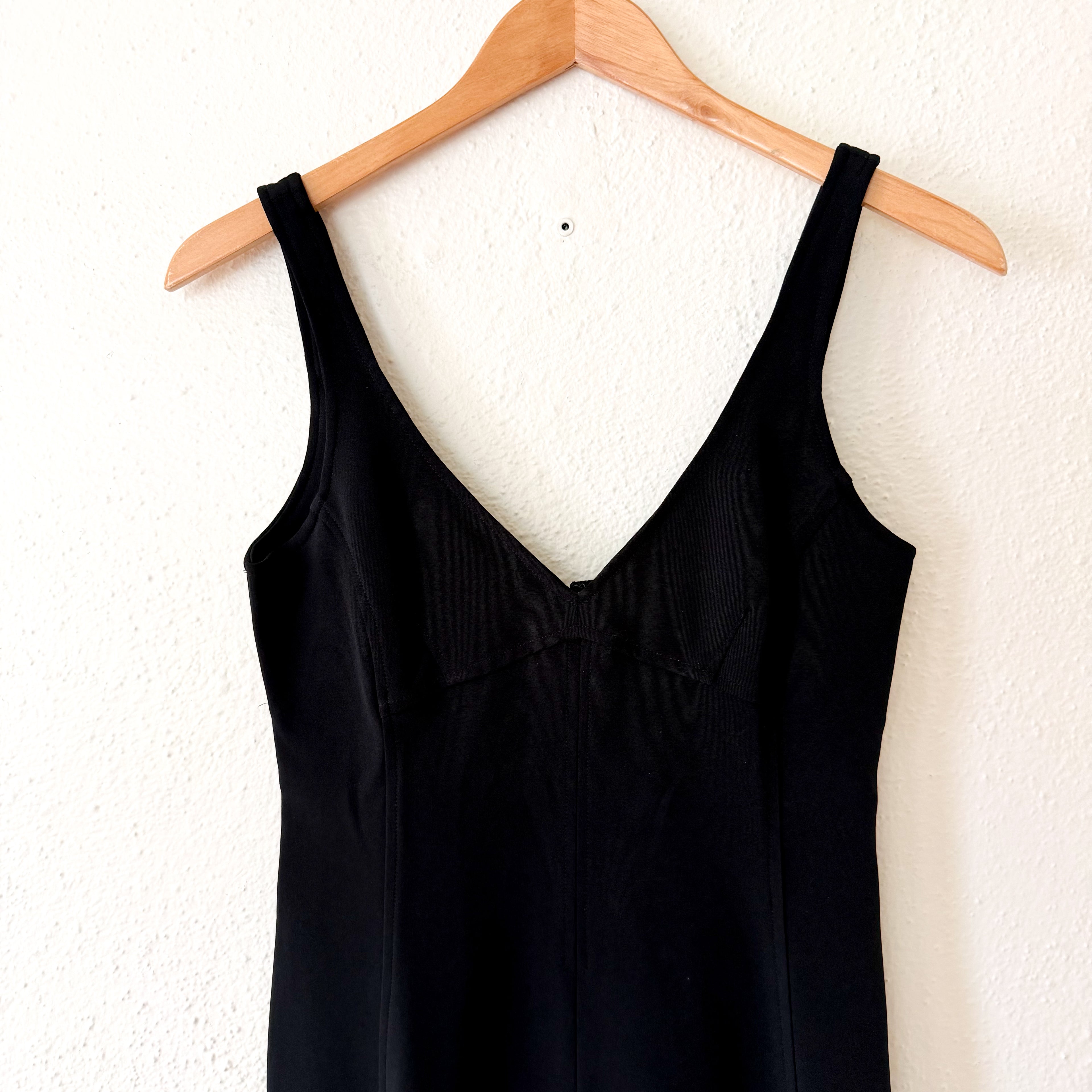 D&G Dolce & Gabbana Authentic Archival Black Bodycon Trumpet Dress | 26/XS