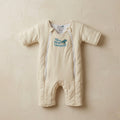 Baby Merlin Cream Cotton Magic Sleepsuit Infant Sleep Bag | S (3-6m)