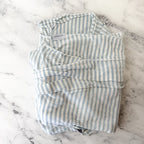 Solly Baby Wrap in Blue Thin Triple Stripe
