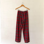 Classic Women's Red Holiday Plaid Pajama Set | S