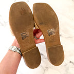 Steve Madden Sandra Raffia Slide Sandals in Natural | 6.5