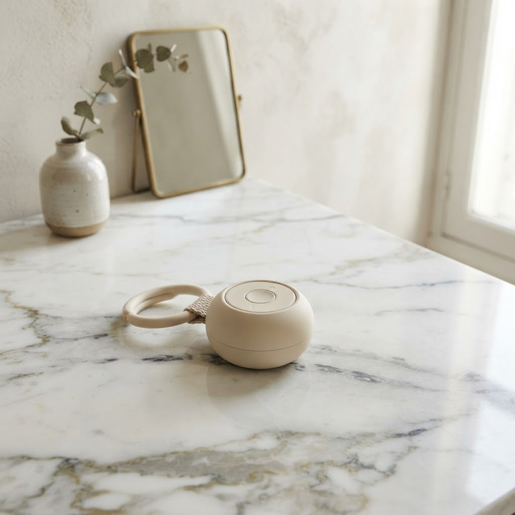 Hatch Rest Go Portable Sound Machine in Putty