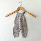 Zara Heather Neutral Brown Marl Sweater Jumper/Overalls | 0-3m