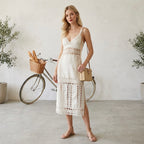 Ulla Johnson Handmade Lace Midi Dress | 2