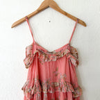 Spell & The Gypsy Hendrix Strappy Maxi Dress in Dusty Pink | XXS