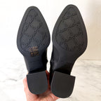 MICHAEL Michael Kors Leather Lex Ankle Bootie in Black | 6.5