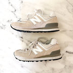 New Balance Classics 574 in Nimbus Cloud/New Balance White | 7
