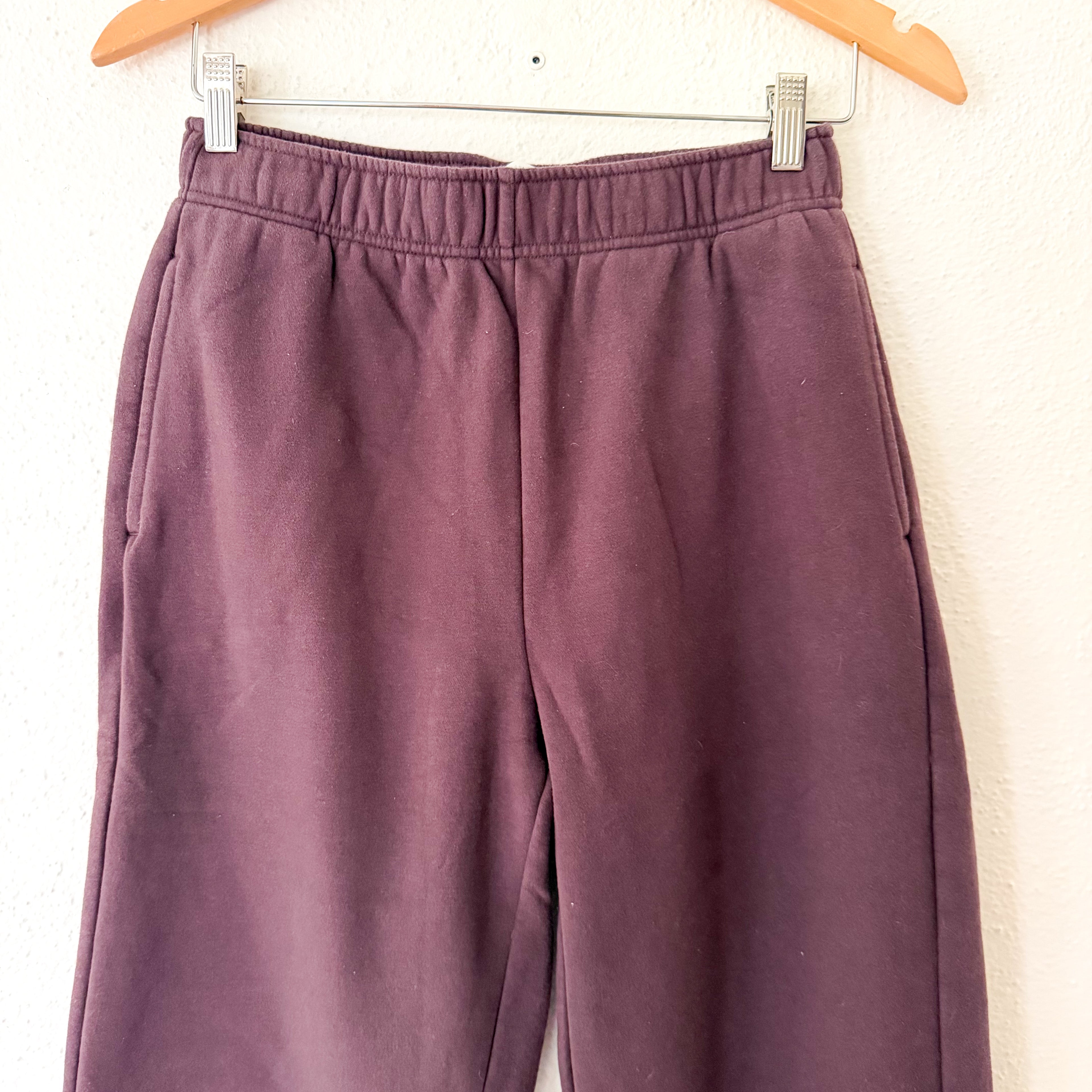Zella Brown Wide Leg Drawstring Sweatpants | XS