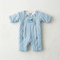Baby Merlin Light Blue Cotton Magic Sleepsuit Infant Sleep Bag | 6-9m