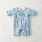 Baby Merlin Light Blue Cotton Magic Sleepsuit Infant Sleep Bag | 6-9m
