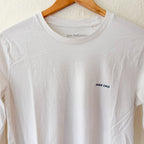 Jam Industries Après Ski Season Organic Cotton White Long Sleeve T-Shirt | XS