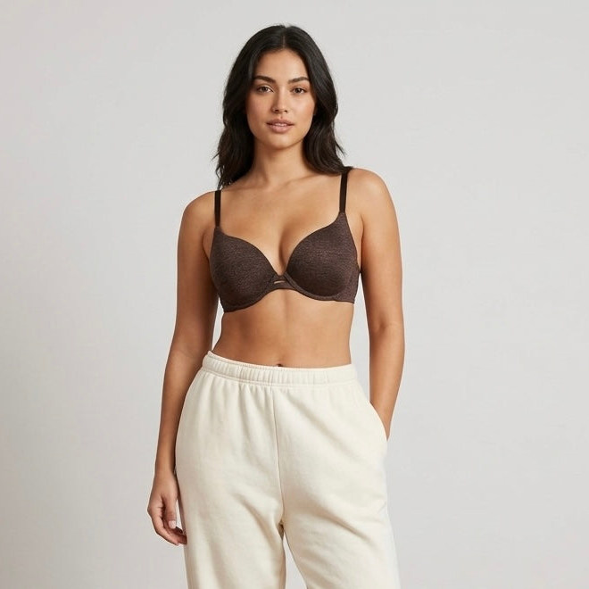Victoria's Secret Chocolate Brown Perfect Shape Bra | 32D