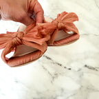 Loeffler Randall Pink Penny Pleated Organza Bow Block Heels | 6.5