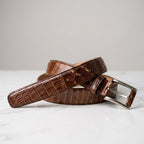 Karoo Classics Tan Genuine Nile Crocodile Belt | 44