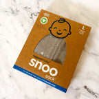 Happiest Baby Organic Cotton Snoo Sack in Grey Stars | Large (4-6m)