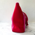 Summersalt Neoprene Hot Pink/Red Beach Tote Bag