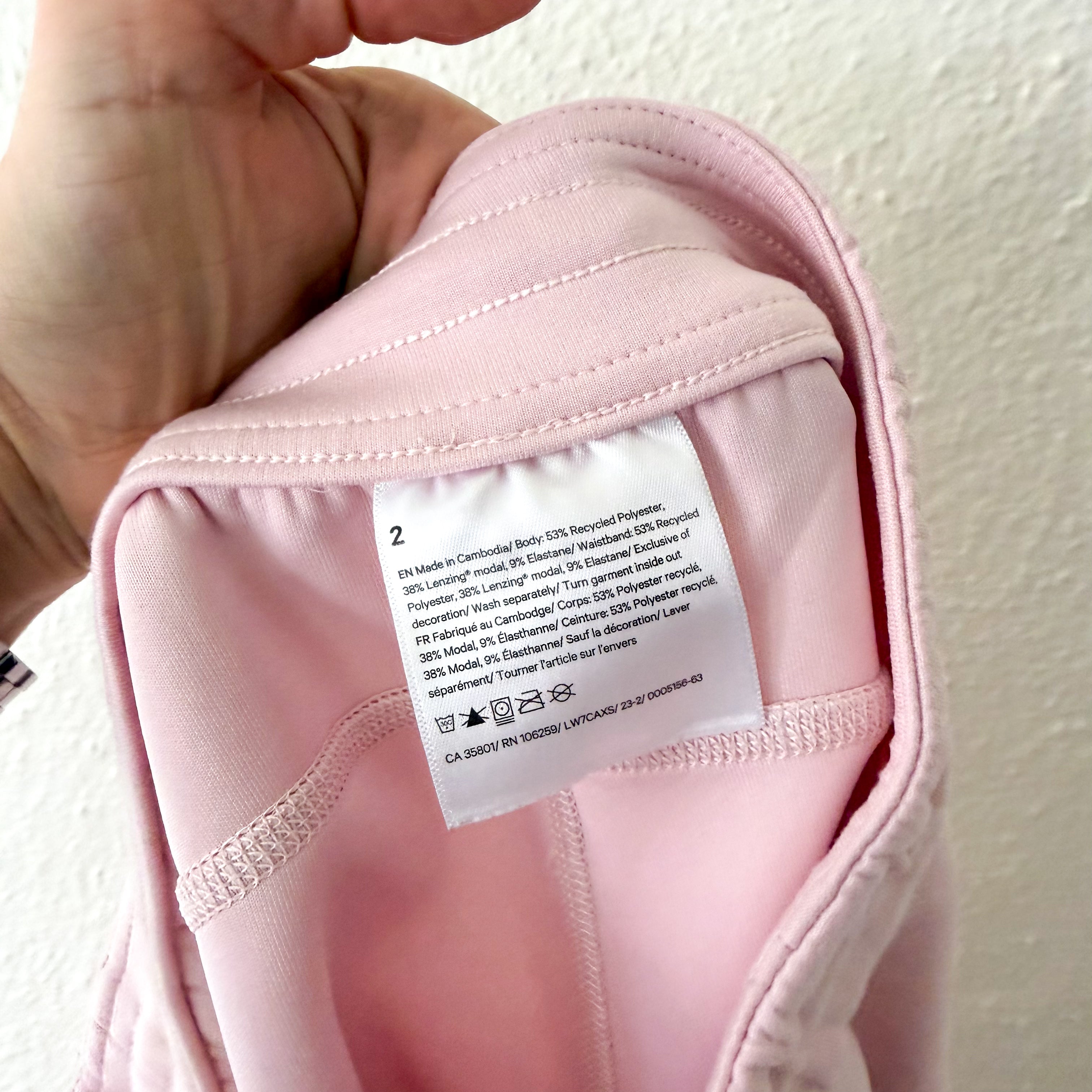 Lululemon Softstreame 4” High Rise Shorts in Soft Pink | 2
