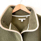 Barbour Violette Fleece Jacket in Olive Green | 8
