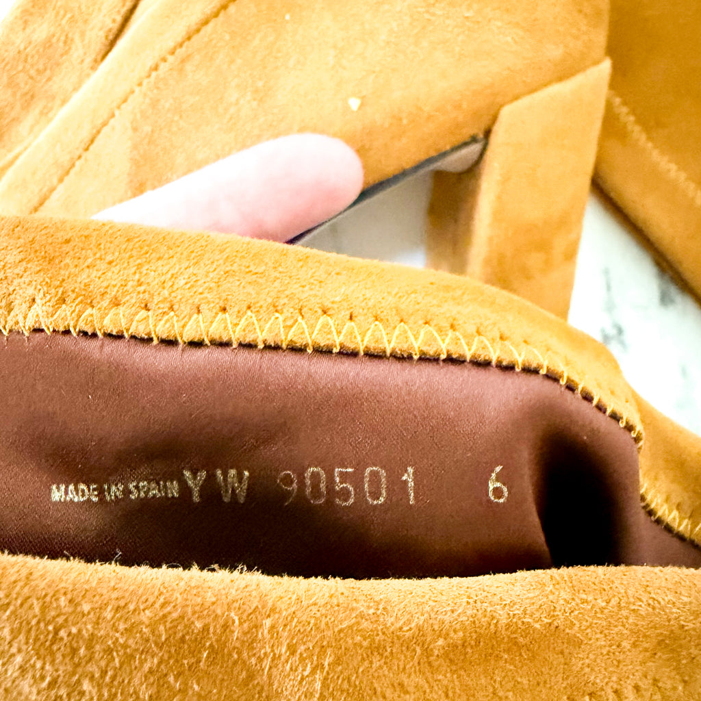 Stuart Weitzman Hiline Over-the-Knee Boots in Nutmeg Suede | 6