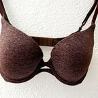 Victoria's Secret Chocolate Brown Perfect Shape Bra | 32D