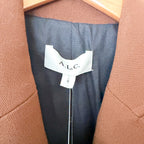 A.L.C. Sedgwick II Double-Breasted Blazer in Mocha Brown | 0
