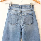 7 For All Mankind Cropped Alexa High-Rise Medium Wash Straight/Wide Leg Jeans | 23