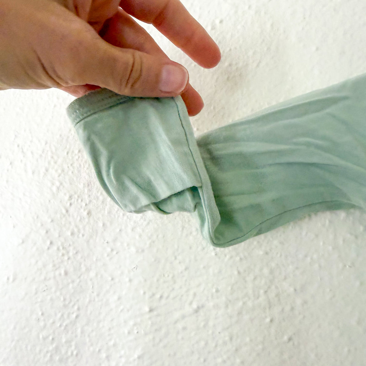 Magnetic Me Sage Green Modal Long Sleeve Footed Sleeper | 0-3m