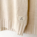 Barbour Mersea Fair Isle Wool Blend Knit Turtleneck Sweater in Aran Cream | 4