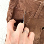 Time & Tru Brown Corduroy Mini Skirt | 2